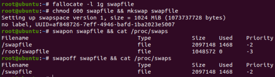 swap disk example