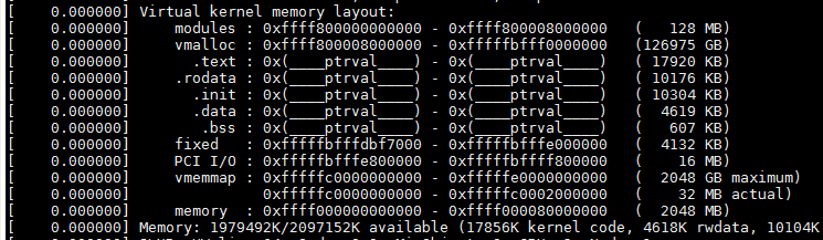 arm64 kernel memory mapping2